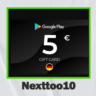 Google Play Gift Card 5€ DE Германия