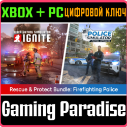 RESCUE & PROTECT BUNDLE: FIREFIGHTING POLICE XBOX   PC