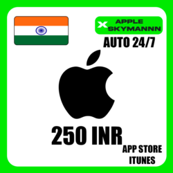 Apple iTunes 250 INR ИНДИЯ ПОДАРОЧНАЯ КАРТА АВТО 24/7