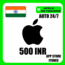 Apple iTunes 500 INR ИНДИЯ ПОДАРОЧНАЯ КАРТА АВТО 24/7