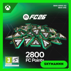 2800 FC Points EA Sports FC 26 Xbox Ключ Global   RU