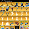 FN (ALL PLATFORMS) | 259 skins (36 paid) | 900 VB