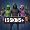 Fortnite 15–25 Скины аккаунта — ПК, PS4, XBOX SWITCH