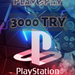 Карта пополнения PSN Турция 3000TRY