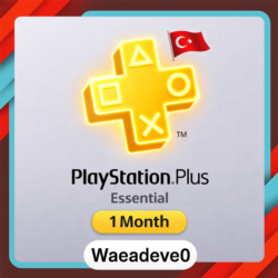 PlayStation Plus Essential (1 month) Subscription (Turkey Region) (PSN)