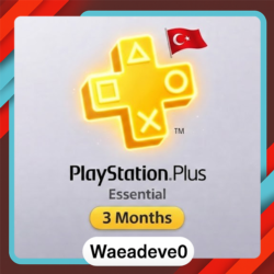 PlayStation Plus Essential (3 month) Subscription (Turkey Region) (PSN)