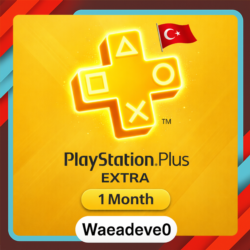 PlayStation Plus EXTRA (1 month) Subscription (Turkey Region) (PSN)
