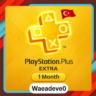 PlayStation Plus EXTRA (1 month) Subscription (Turkey Region) (PSN)