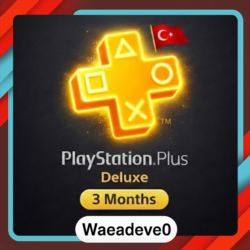 PlayStation Plus deluxe (3 month) Subscription (Turkey Region) (PSN)