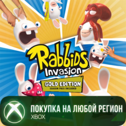 RABBIDS INVASION - GOLD EDITION XBOX На Любой Регион