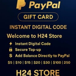 Подарочная карта PayPal в долларах США   | Мгновенный цифровой код |