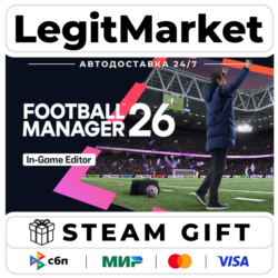 DLC Football Manager 26 In-Game Editor Steam РУ МИР АВТО
