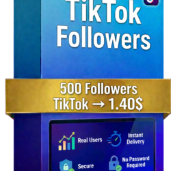 500 подписчиков в TikTok – 100% реальные аккаунты – Смешанные аккаунты