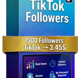 1500 подписчиков в TikTok – 100% реальные аккаунты – Смешанные аккаунты