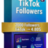 2000 подписчиков в TikTok – 100% реальные аккаунты – Смешанные аккаунты