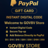 Подарочная карта PayPal в долларах США   | Мгновенный цифровой код |