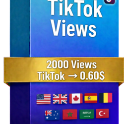 2000 Просмотры TikTok – Быстрые Качественные Просмотры | Публичные Видео | Без Пароля