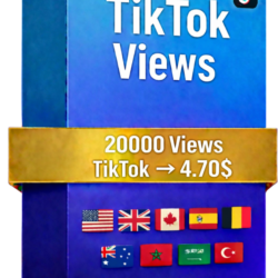 20,000 Просмотры TikTok – Быстрые Качественные Просмотры | Публичные Видео | Без Паро