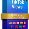 20,000 Просмотры TikTok – Быстрые Качественные Просмотры | Публичные Видео | Без Паро