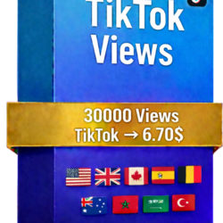 30,000 Просмотры TikTok – Быстрые Качественные Просмотры | Публичные Видео | Без Паро