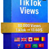 80,000 Просмотры TikTok – Быстрые Качественные Просмотры | Публичные Видео | Без Паро