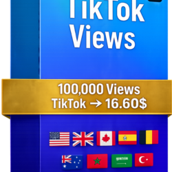 100,000 Просмотры TikTok – Быстрые Качественные Просмотры | Публичные Видео | Без Пар