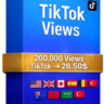 200,000 Просмотры TikTok – Быстрые Качественные Просмотры | Публичные Видео | Без Пар