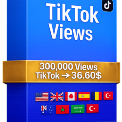 300,000 Просмотры TikTok – Быстрые Качественные Просмотры | Публичные Видео | Без Пар