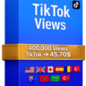 400,000 Просмотры TikTok – Быстрые Качественные Просмотры | Публичные Видео | Без Пар