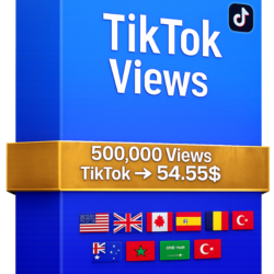 500,000 Просмотры TikTok – Быстрые Качественные Просмотры | Публичные Видео | Без Пар