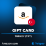 Amazon подарочная карта | Турция | 25 - 100 TRY
