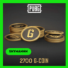 2700 G-Coins PUBG Battlegrounds PC/Steam Ключ Global