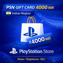 PSN Подарочная карта 4000 INR для индийского региона