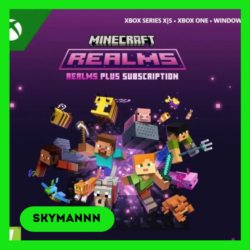 Realms Plus Minecraft Bedrock Edition Продление 30 дней