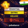 Подписка PS Plus Essential, Extra, Deluxe, EA Play Индия