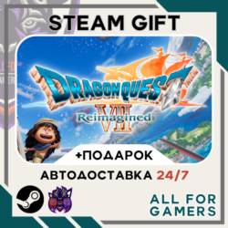 📗DRAGON QUEST VII Reimagined Steam GIFT ⭐Авто⭐ RU✅  Подарок