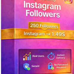 250 подписчиков Instagram - 100% реальные аккаунты - Отличное качество