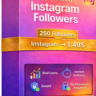 250 подписчиков Instagram - 100% реальные аккаунты - Отличное качество