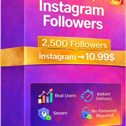 2500 подписчиков Instagram - 100% реальные аккаунты - Отличное качество