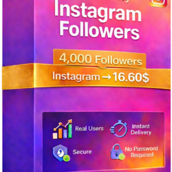 4000 подписчиков Instagram - 100% реальные аккаунты - Отличное качество