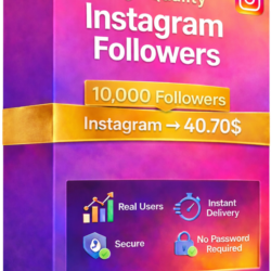 10,000 подписчиков Instagram   10,000 БЕСПЛАТНЫХ просмотров – Быстро и стабильно