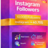 10,000 подписчиков Instagram   10,000 БЕСПЛАТНЫХ просмотров – Быстро и стабильно