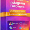 25,000 подписчиков Instagram   10,000 БЕСПЛАТНЫХ просмотров – Быстро и стабильно