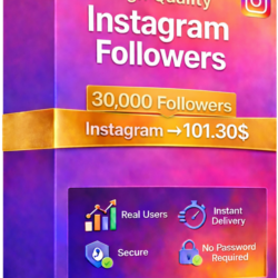 30,000 подписчиков Instagram   10,000 БЕСПЛАТНЫХ просмотров – Быстро и стабильно