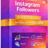 30,000 подписчиков Instagram   10,000 БЕСПЛАТНЫХ просмотров – Быстро и стабильно