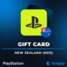 PlayStation (PS,PSN) подарочная карта | Новая Зеландия | 15 - 150 NZD