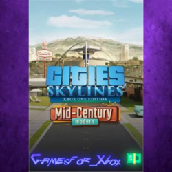 ☀️Cities Skylines - Content Creator Pack: Mid-Century Modern XBOX DLC