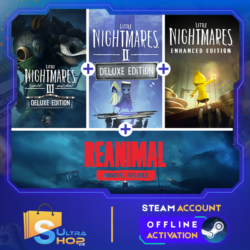🎮 REANIMAL Digital Deluxe   Little Nightmares All Parts (4 Games) - STEAM OFFLINE ⚡