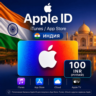 iTunes & App Store Подарочная карта — 100 INR (INDIA)