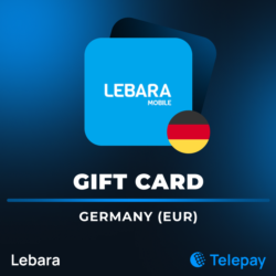 Lebara подарочная карта | Германия | 10 - 50 EUR